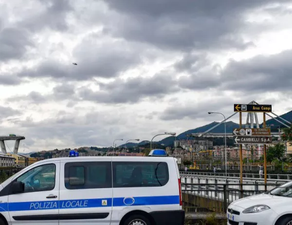 Нарасна броят на жертвите от моста "Моранди" в Генуа 