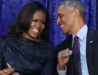 Барак Обама изненада съпругата на представянето на книгата й 