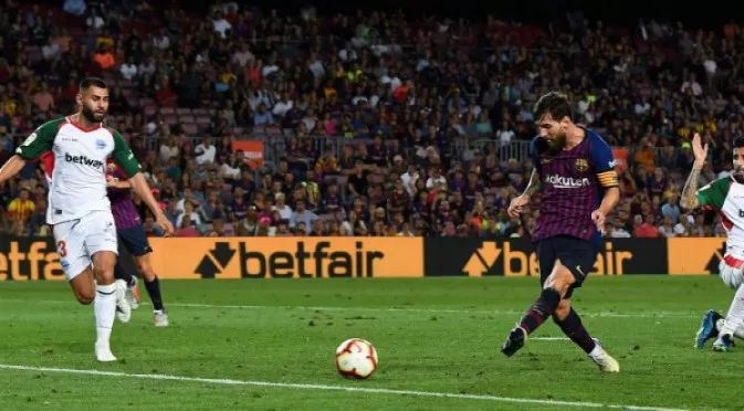 Лионел Меси с нов исторически гол за Барселона