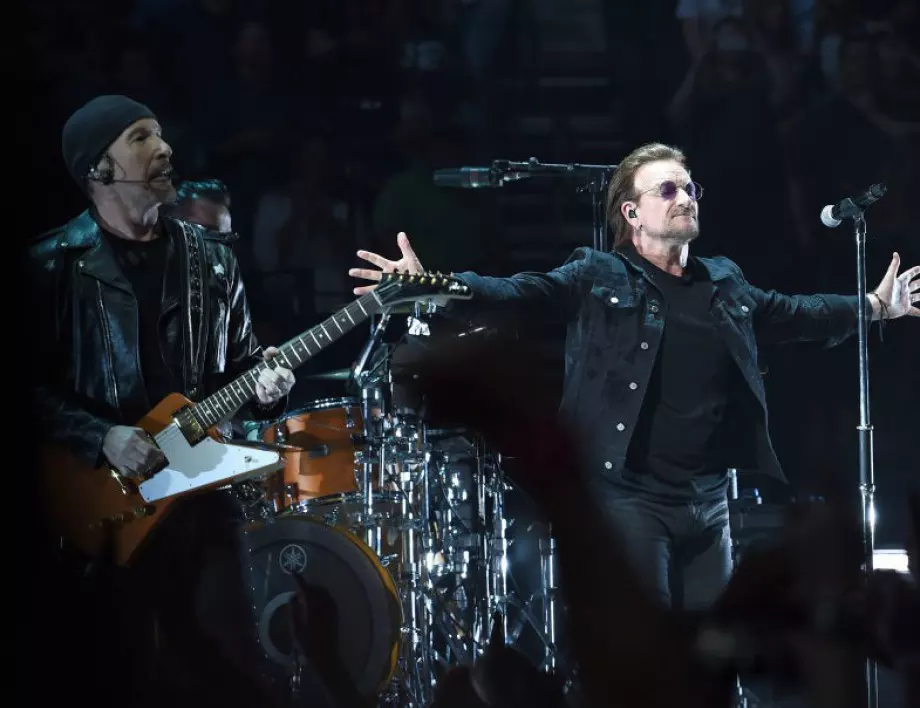 Боно от "U2" с пламенно приветствие към новия президент на САЩ 