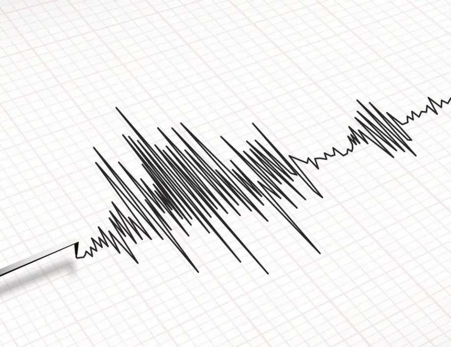 Земетресение на Света гора по време на бдението