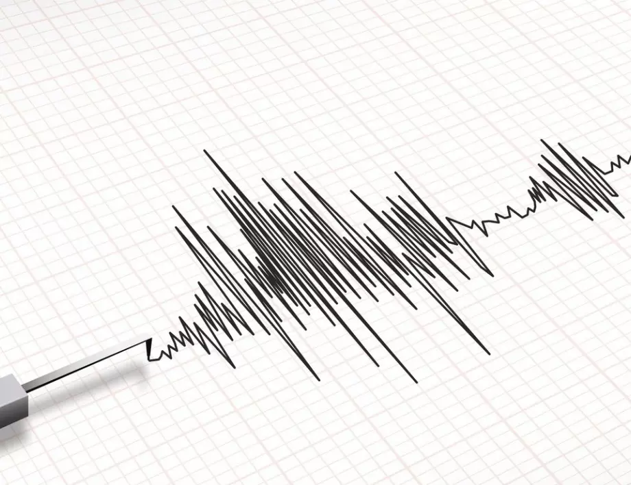Земетресение с магнитуд 4,9 разлюля Гърция
