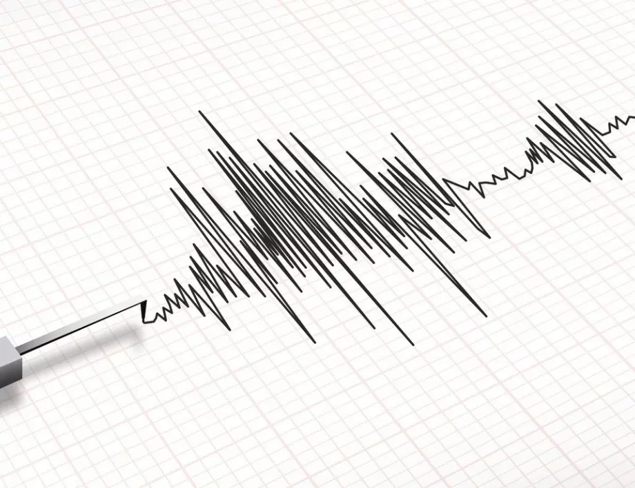 Земетресение с магнитуд 4.5 по Рихтер в Турция
