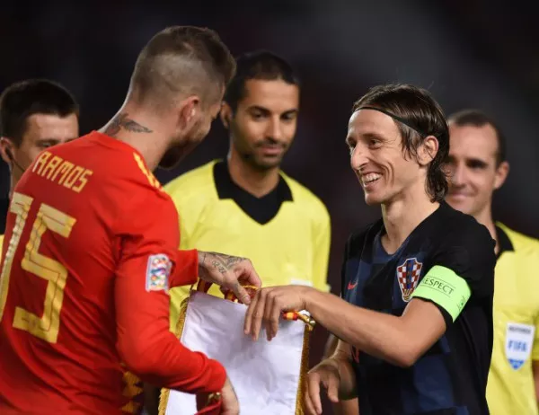 Испания прегази Хърватия в турнира Лига на нациите