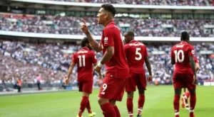 Атакуващото трио на Ливърпул с уникално постижение този сезон