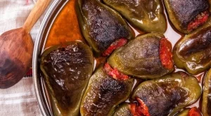 Пълнени чушки с кайма и ориз