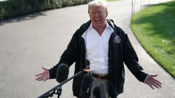 Тръмп отново обяви, че не вярва напълно, че хората предизвикват климатичните промени (ВИДЕО)