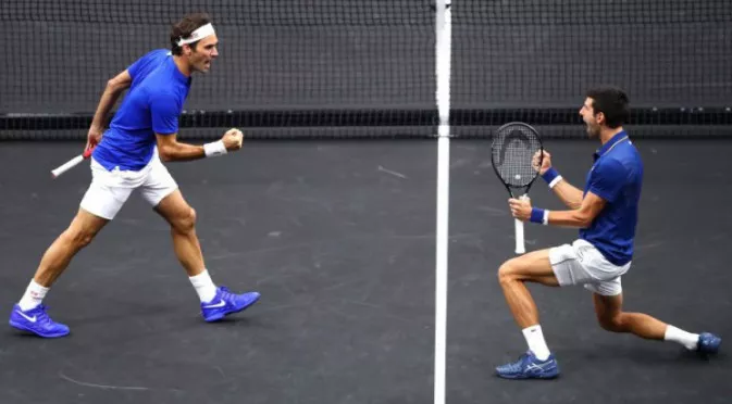 Ето защо Федерер и Джокович не играят на двойки (ВИДЕО)