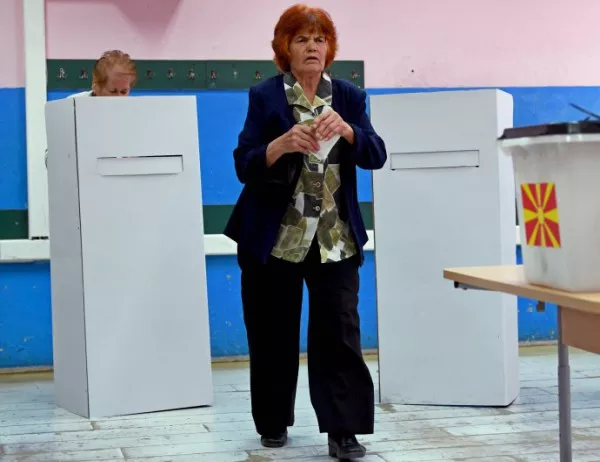 Избирателната активност в Македония е достатъчна, за да бъде избран нов президент