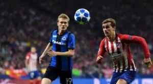 Атлетико (Мадрид) се потруди за успех срещу Брюж за втора победа