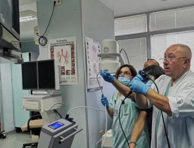 Във ВМА заработи нов апарат за по-прецизна диагностика на рак на белия дроб