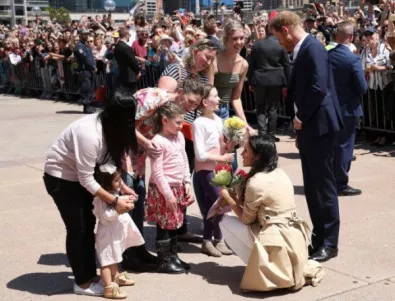 Визитата на принц Хари и Меган Маркъл предизвика фурор в Австралия
