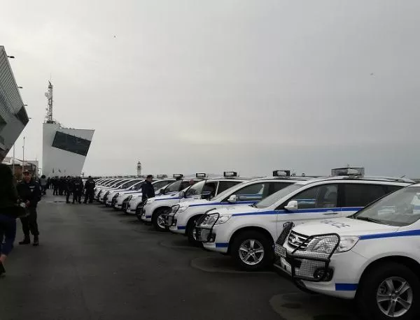 Нови автомобили получи бургаската полиция