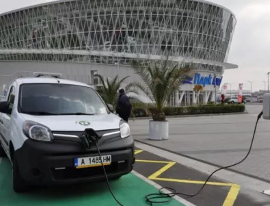 В Бургас заработи още една станция за безплатно зареждане на електромобили