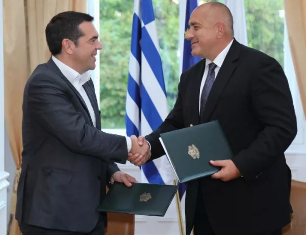 Борисов и Ципрас подписаха за развитие на жп връзка между шест града