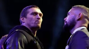 ВИДЕО: Белю е малко по тежък от Усик 