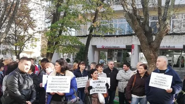 И протестантските общности в Добрич излязоха на улицата