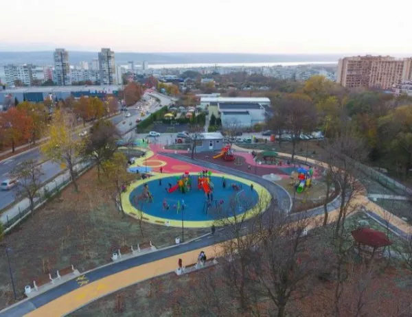 Варна има нов парк (ВИДЕО)