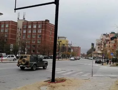 Година след смъртта на студентка в Благоевград, общината сложи светофар на лобното й място