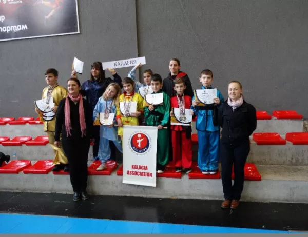 Русенски клуб обра медалите от Държавното първенство по спортно ушу