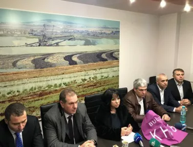 Петкова успокои протестиращи миньори: ТЕЦ „Марица изток 2“ има бъдеще