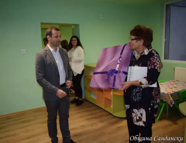 Кметът на Сандански откри нова детска градина