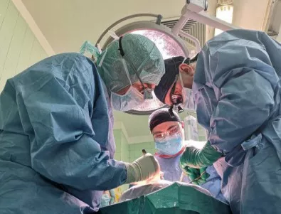 Успешна трансплантация на черен дроб извършиха във ВМА