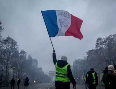 Арести по време на вчерашните протести в Париж 