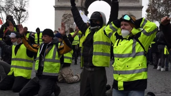 "Жълти жилетки" протестираха пред сградата на ООН в Женева