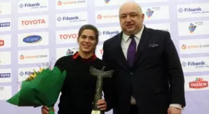 Тайбе Юсеин с първа награда - спечели "Спортен Икар" за 2018-а