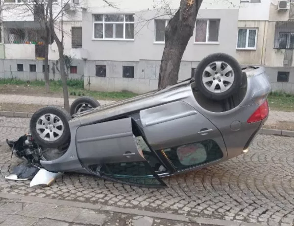 Полицията пусна шоков клип за катастрофите в центъра на София (ВИДЕО) 