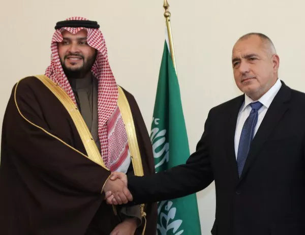 Борисов прие в Министерски съвет делегация от Саудитска Арабия