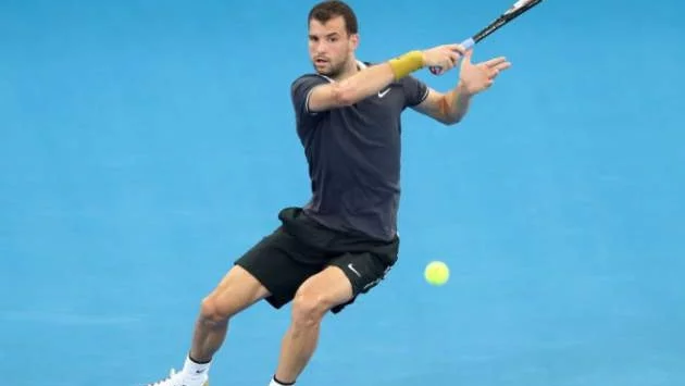 Григор Димитров успя някак да спечели първия си мач в Лос Кабос