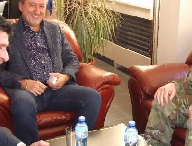 Висши американски военни се срещнаха с областния управител и кмета на Сливен 