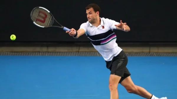 Ето кой е следващият съперник на Григор Димитров в Мелбърн