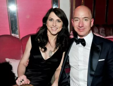 Ето колко остави на съпругата си собственикът на Amazon след развода