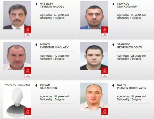 Вижте всички българи, които се издирват от Интерпол (СПИСЪК)