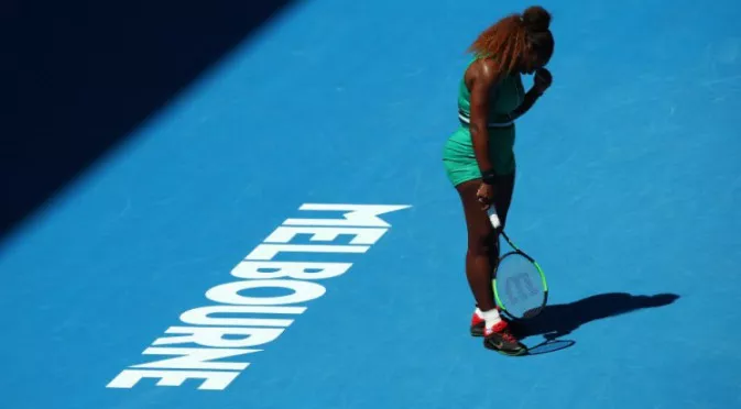 Серина Уилямс отпадна от Плишкова след голяма драма на Australian Open