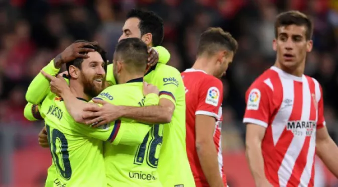 С малко късмет Барселона продължава по шампионски график в Ла Лига