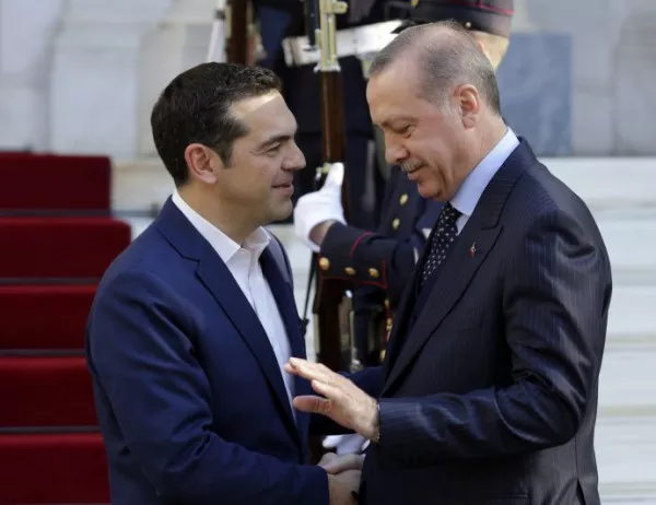 Срещата между Ципрас и Ердоган - какво обсъдиха "на четири очи"
