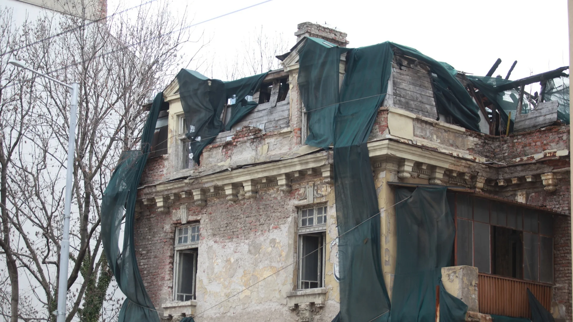 Пожар горя в къщата на Иван Гешов в столицата