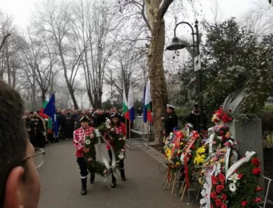 Бургас почете Васил Левски – дяконът, който няма могила (СНИМКИ)