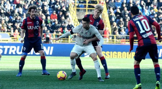 Без блясък Ювентус взе 22-рата си победа в Серия А за сезона