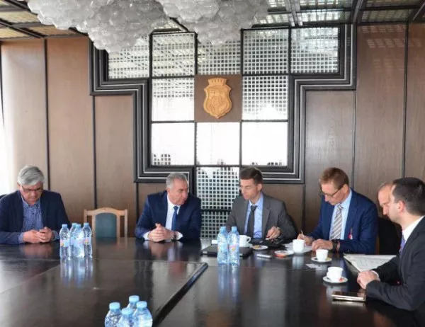 Кметът на Видин проведе среща с германски инвеститори