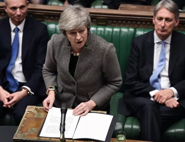 Парламентът пак отхвърли сделката на Мей за Brexit