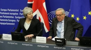 Мей и Юнкер договориха допълнение към сделката за Brexit