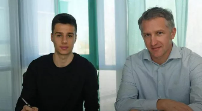 Синът на Илия Груев подписа договор с отбор от Бундеслигата