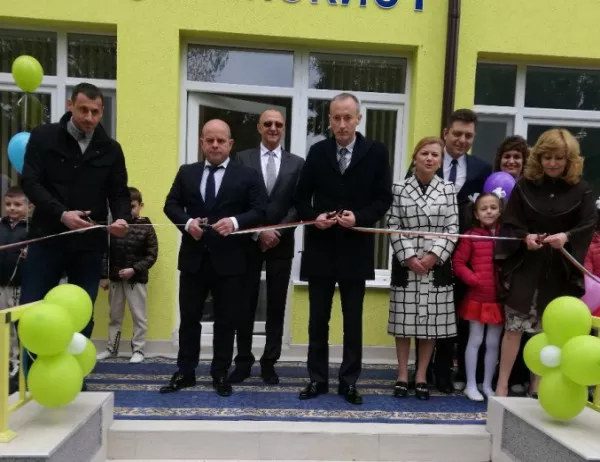 Красимир Вълчев откри реновирана детска градина в Русе