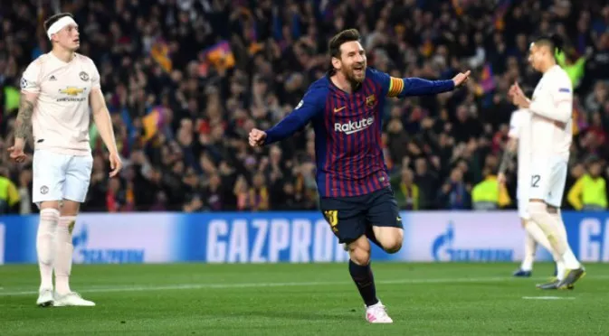 Лионел Меси поведе Барселона към 1/2-финалите в Шампионска лига (ВИДЕО)