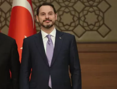 Зетят на Ердоган подаде оставка като турски финансов министър